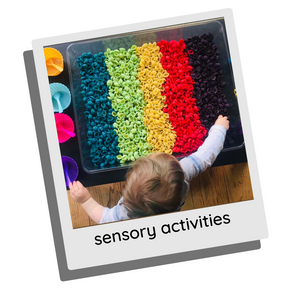 Sensory Activities Play Planner