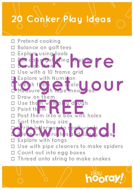 free download activity sheet easy conker play ideas