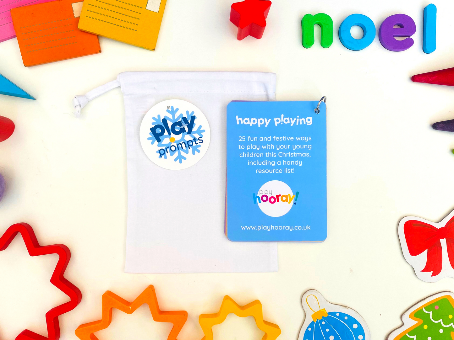 PRINTABLE Christmas playPROMPTS for babies and toddlers 0-3