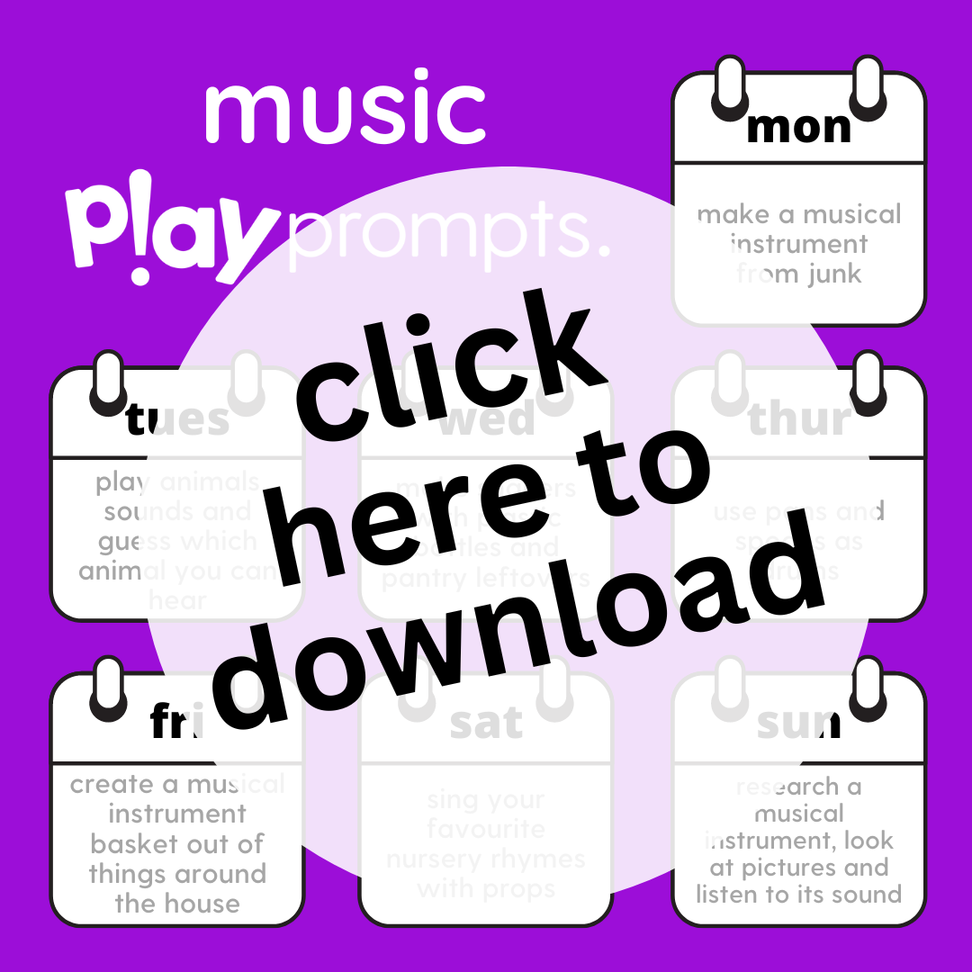 Music Activities Play Planner – playPROMPTS