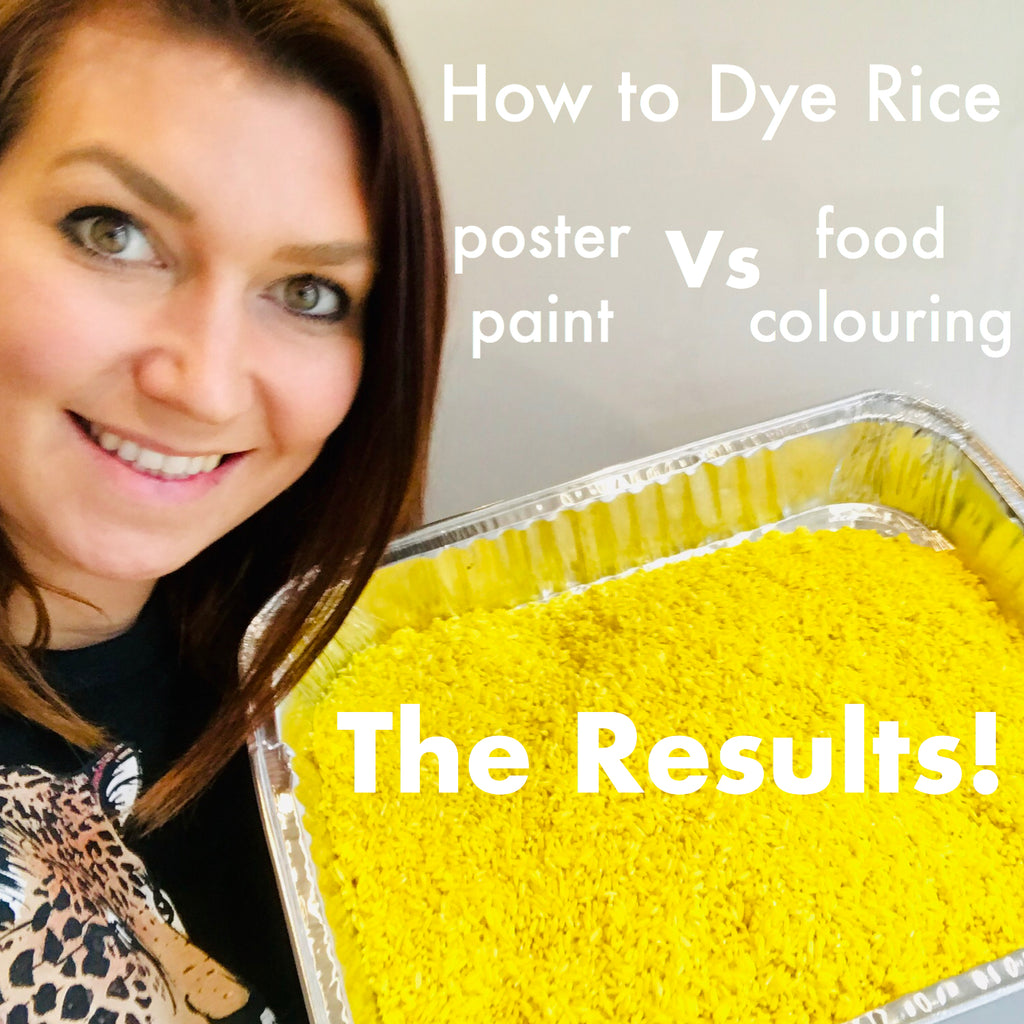 How To Dye Rice: The Experiment