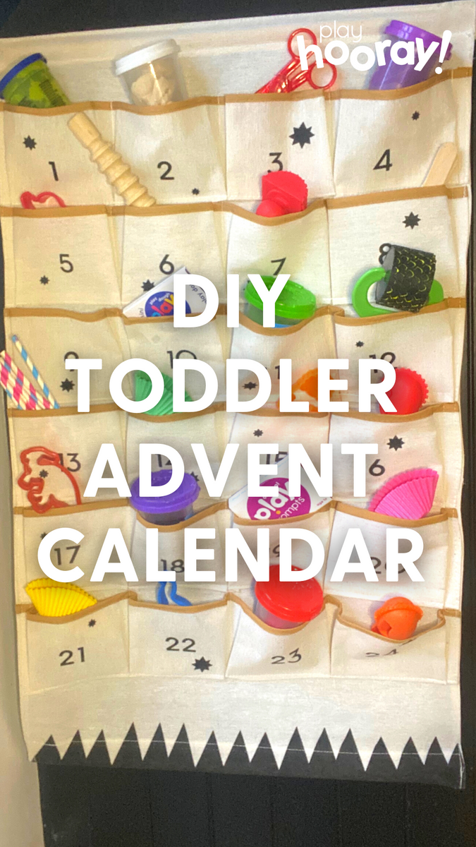 DIY Toddler Advent Calendar playHOORAY!