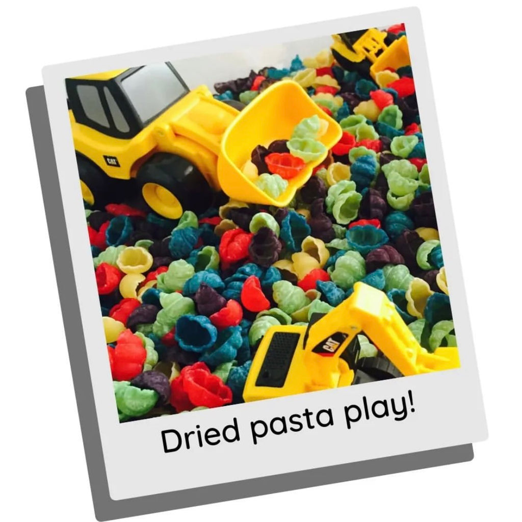 Dried Pasta Activities Play Planner