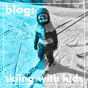 skiing with kids