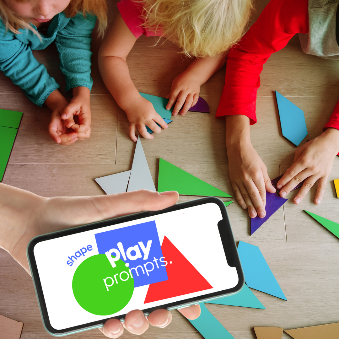 NEW!! Shape playPROMPTS printable activity cards (mini pack)