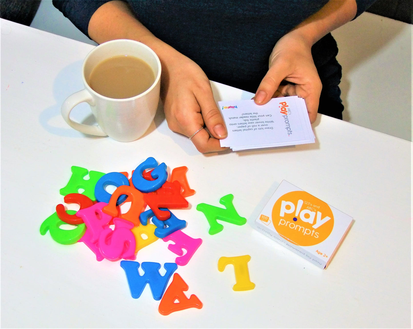 123's & ABC's playPROMPTS for kids aged 3+ - playHOORAY!