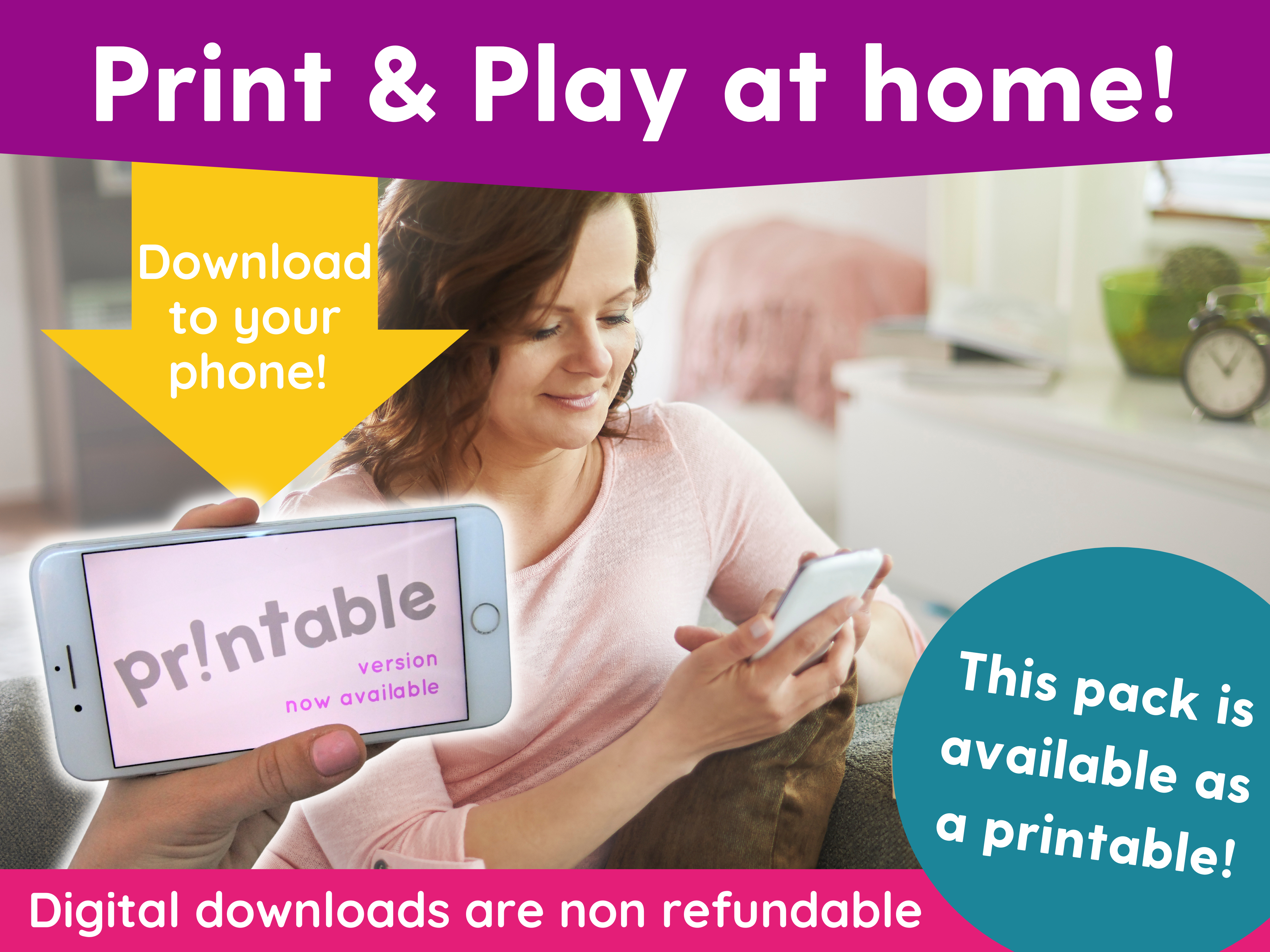 number & letter playPROMPTS printable activity cards for kids aged 3+