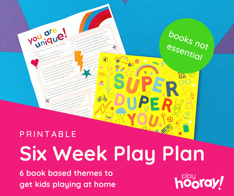 lockdown play plan ideas kids parents children activity playprompts home educational books