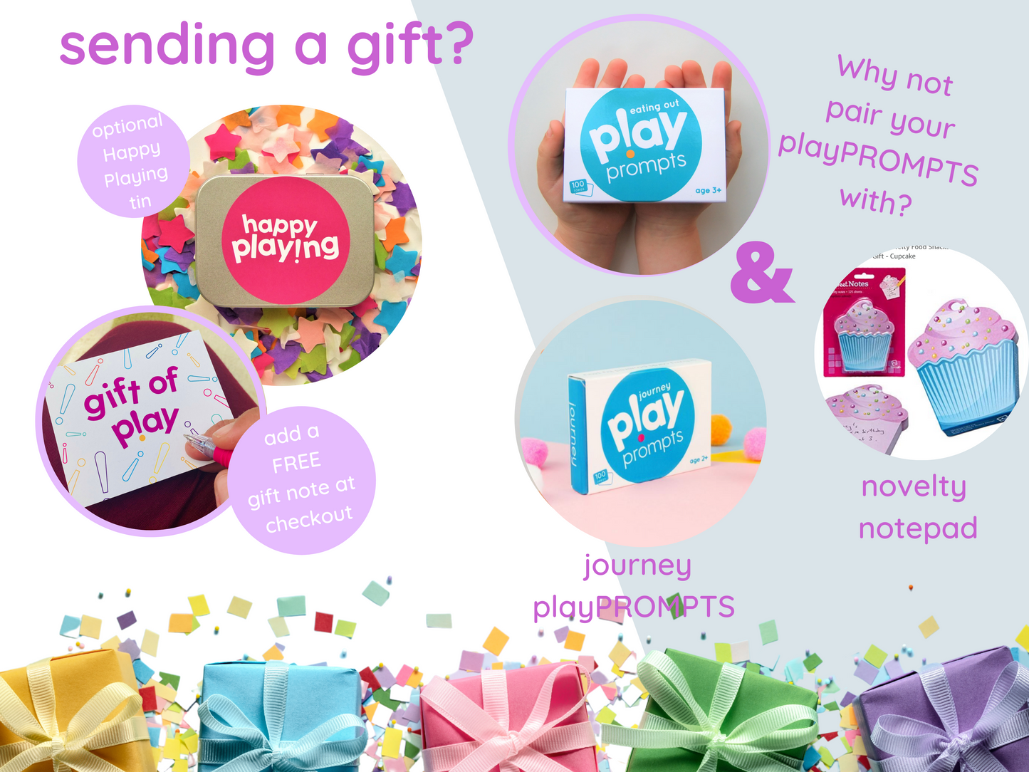 eating out playPROMPTS for kids aged 3+ - playHOORAY!