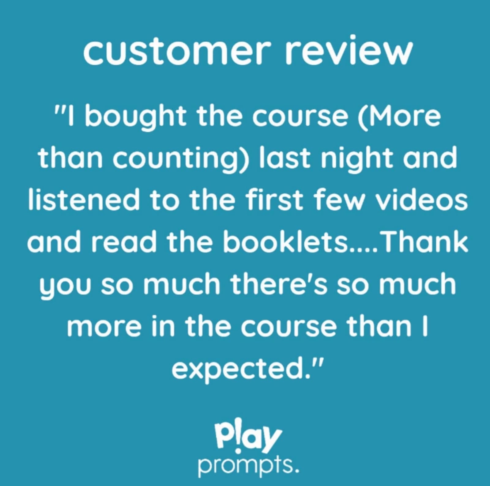Online Course: More Than Counting | playHOORAY!